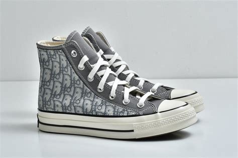 Converse high tops Dior